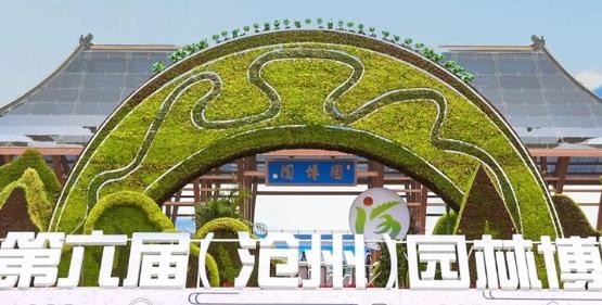 第六届(沧州)园林博览会园区大门